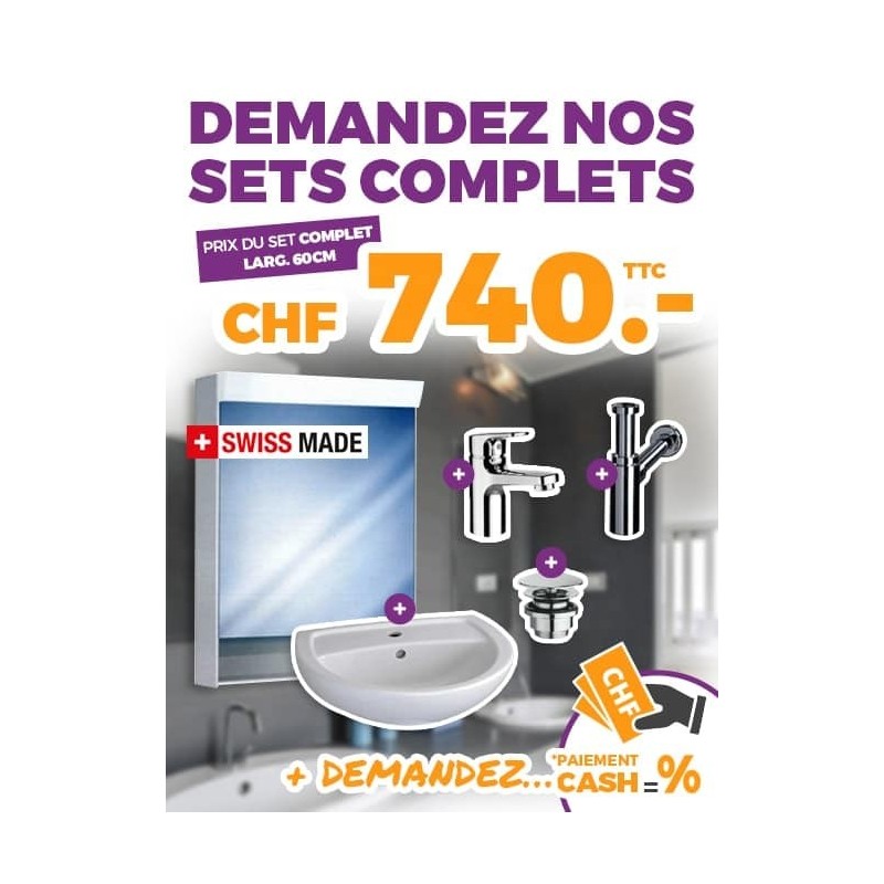Offre set complet salle de bain