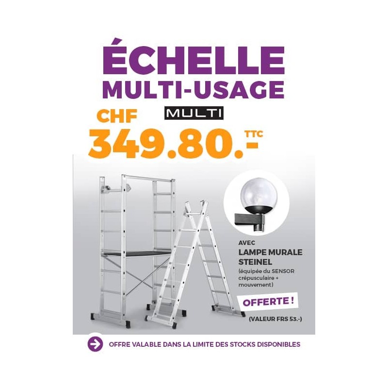 Promo échelle multi-usage MULTI