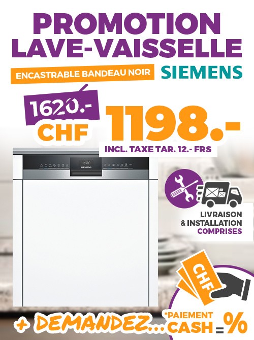 Lave-Vaisselle SIEMENS 60cm