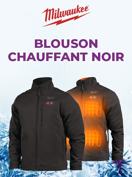 BLOUSON CHAUFFANT NOIR