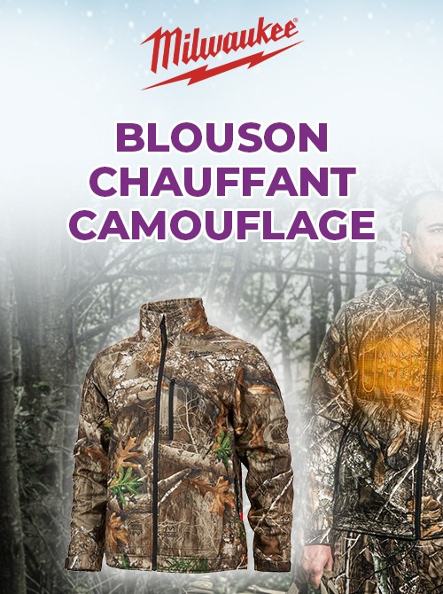 BLOUSON CHAUFFANT CAMOUFLAGE