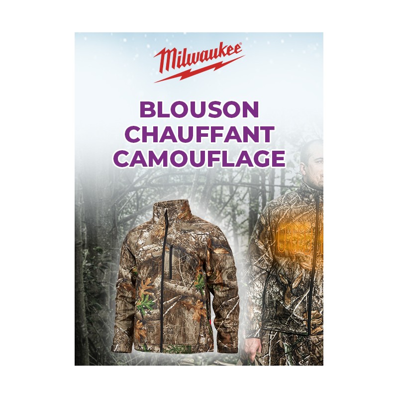 BLOUSON CHAUFFANT CAMOUFLAGE